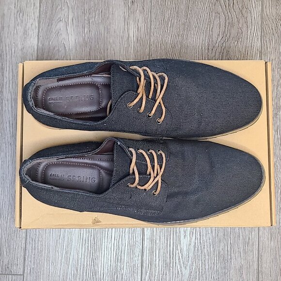 Call It Spring Navy Oxford Shoes Size US Mens 12 - Picture 2 of 8